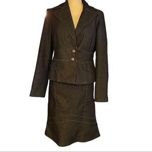 Bandolino Women’s Denim Skirt Suite (8)